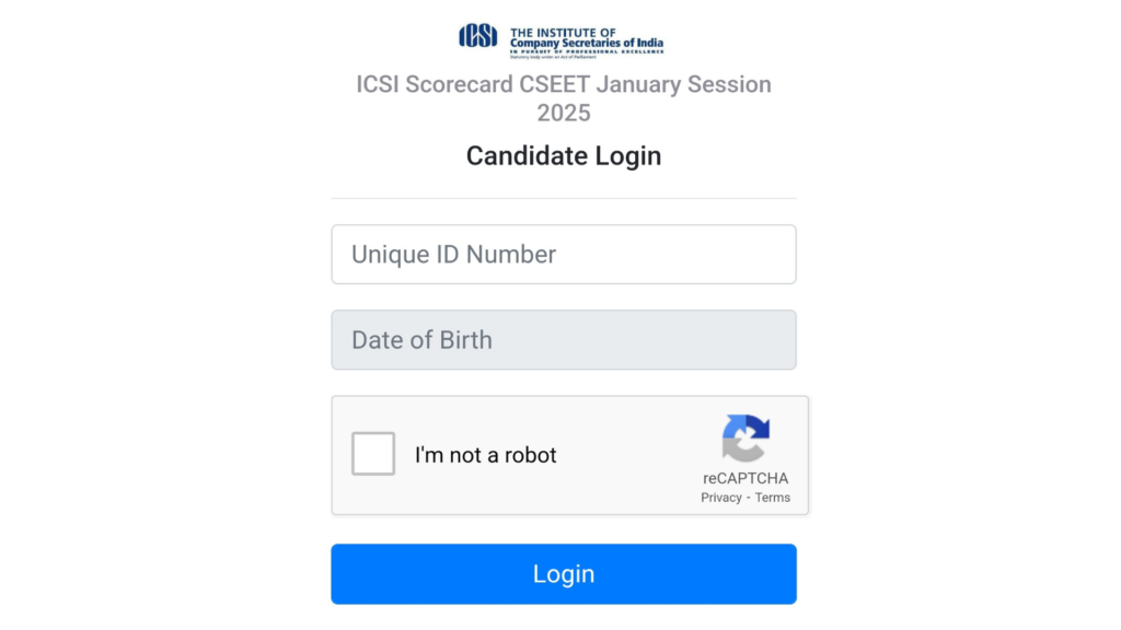 ICSI CSEET Result January 2025