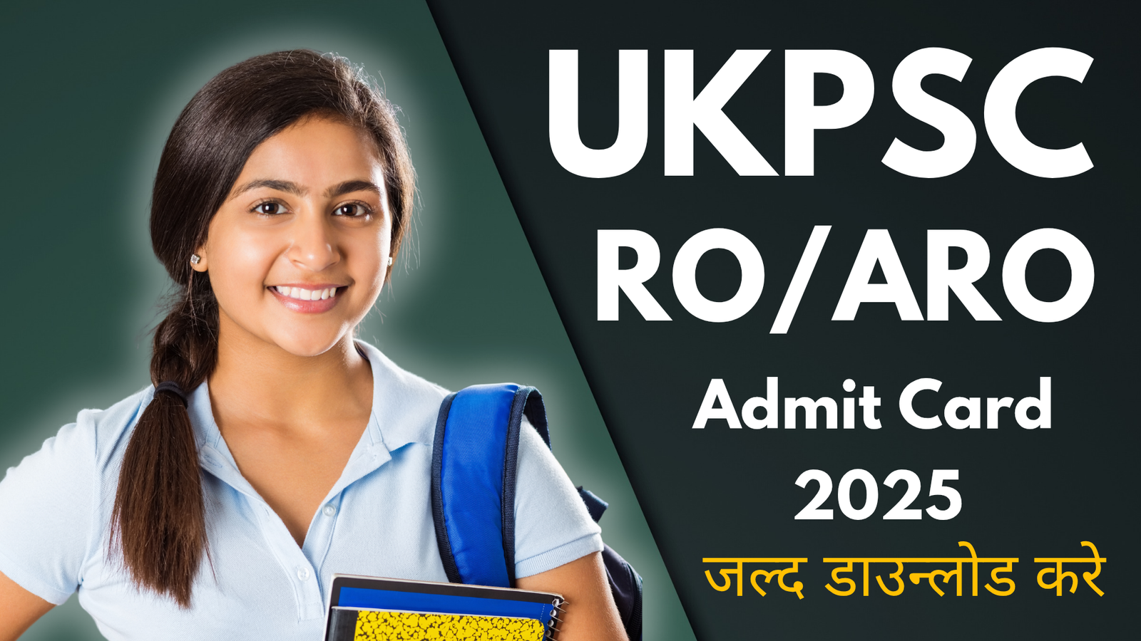 UKPSC RO ARO 2025 Admit Card