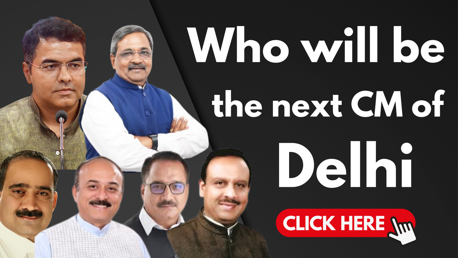 Who will be the next CM of Delhi