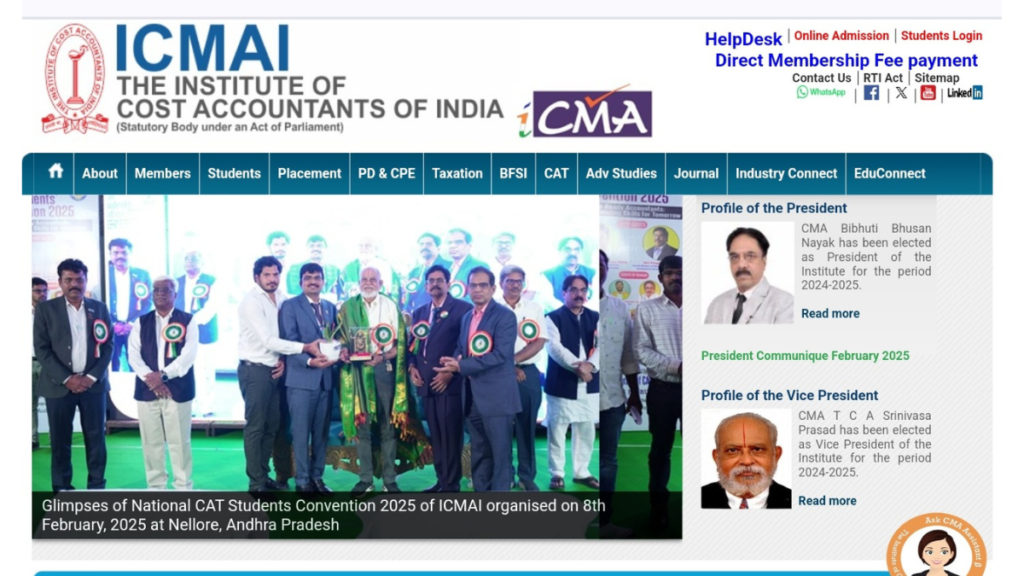 ICMAI Result Dec 2024