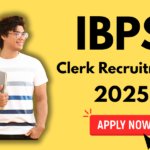 ibps clerk recruitment 2025